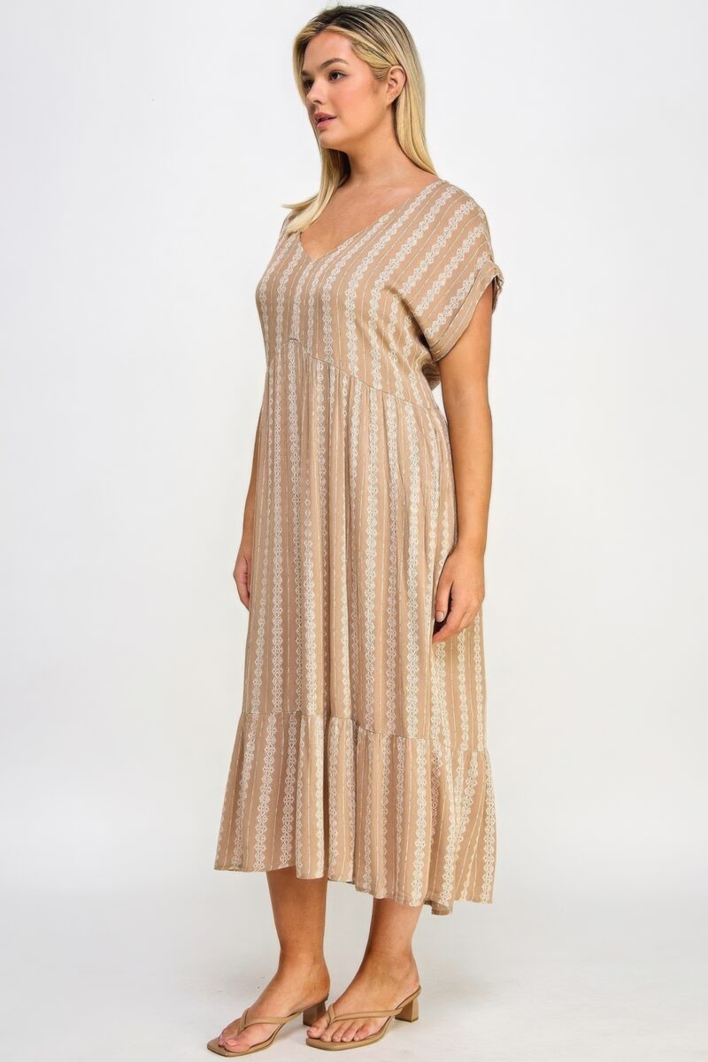 Boho Maxi Dress W/ Slip - Image 5