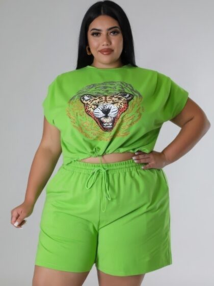 XL-5XL shorts for women