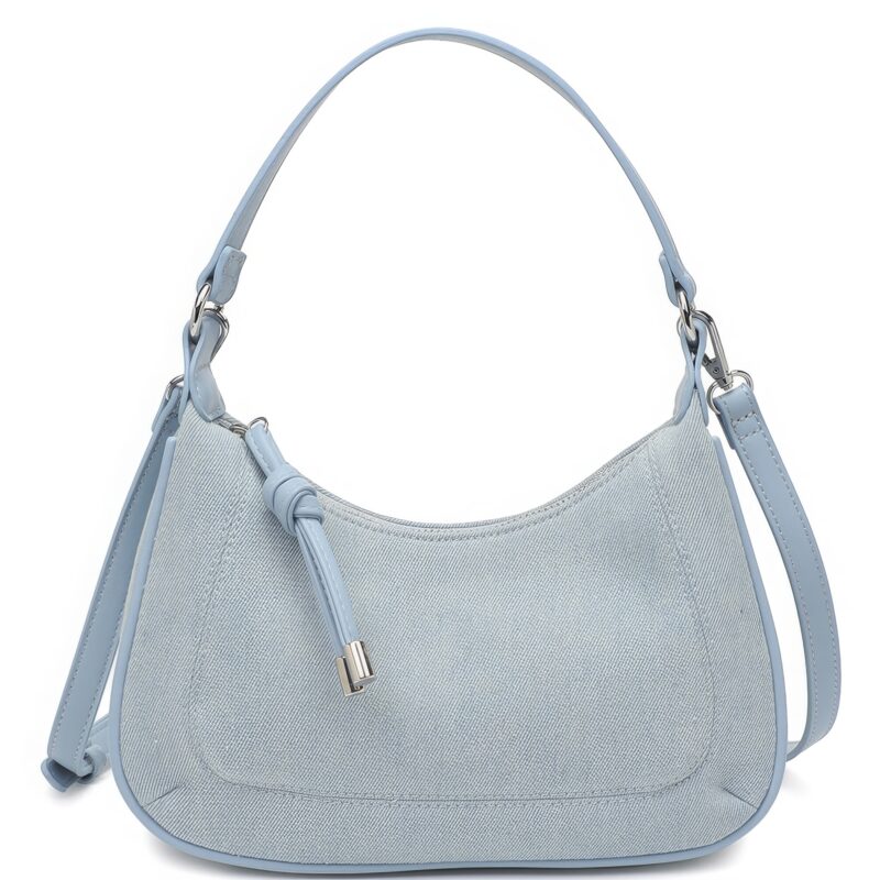 Fashion Denim Texture Shoulder Crossbody Bag - Image 2